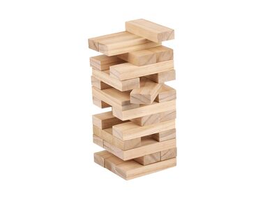 Torre de bloques de madera